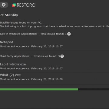 restoro system optimizers features app screenshot